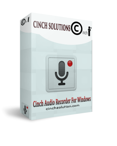 Cinch Audio Recorder 4.0.2 Crack + KeyCode full Version
