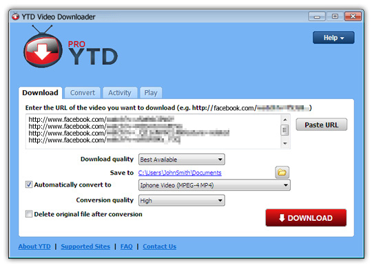 YTD Video Downloader Pro 7.6.2.1 download the new version for apple