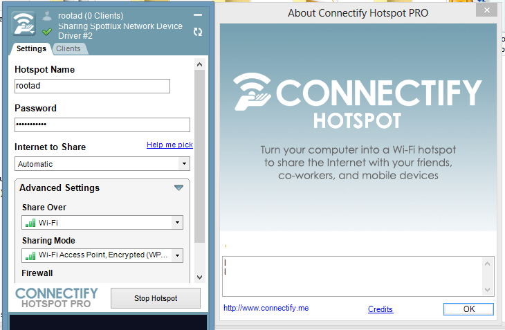 Connectify Hotspot Pro Cracked