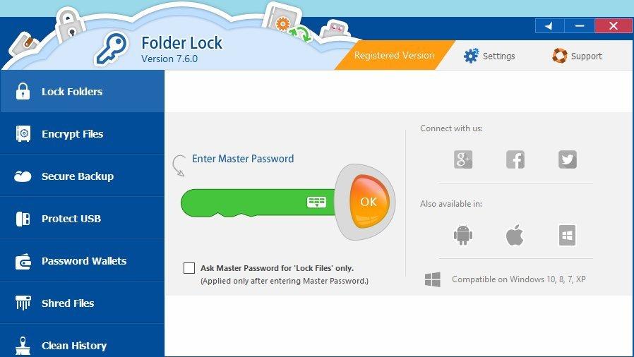 Folder Lock 7.9.0 Crack 2022 + Serial Key Free Download [Latest] wincrackfree.com