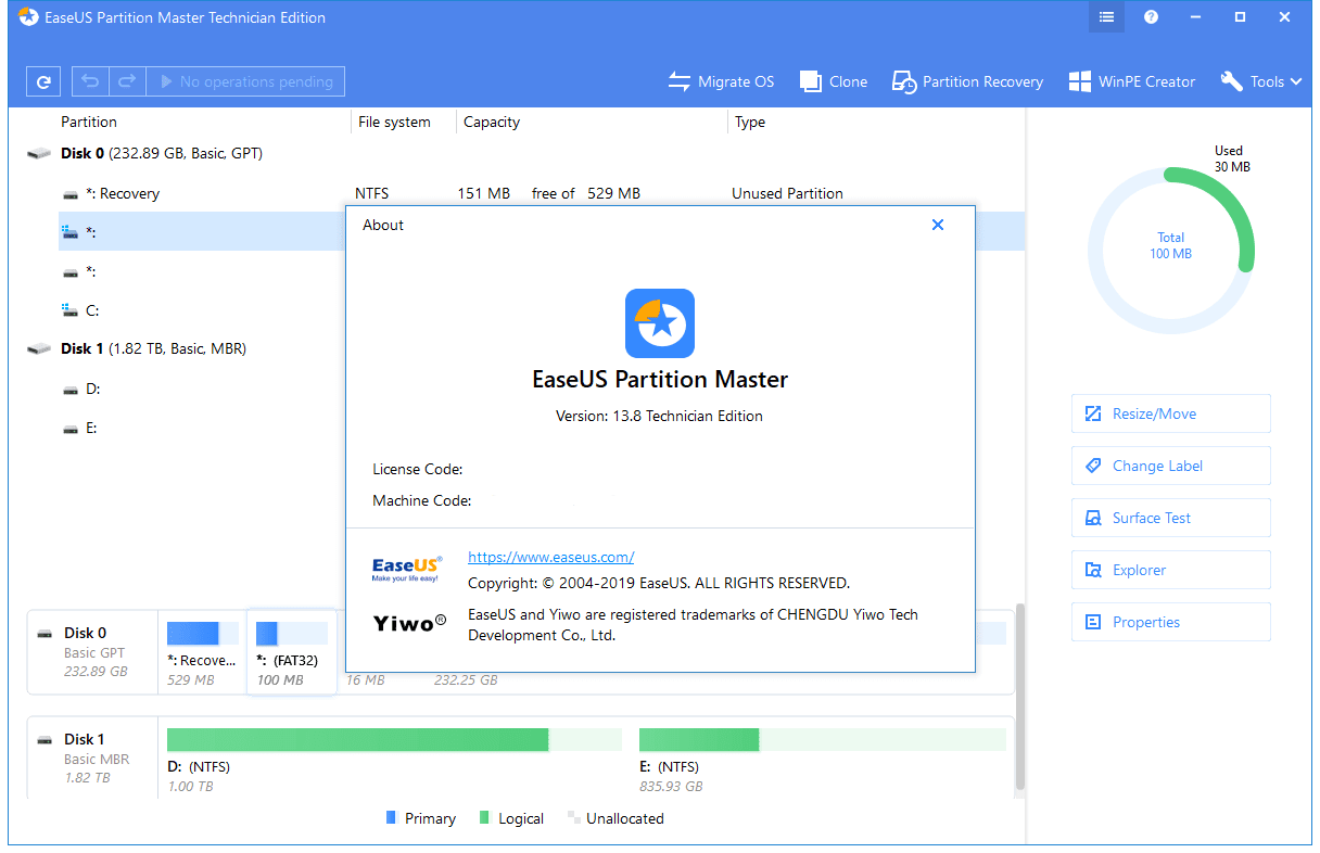 EaseUS Partition Master Crack With Full Version 2023 Allcracksoft.org